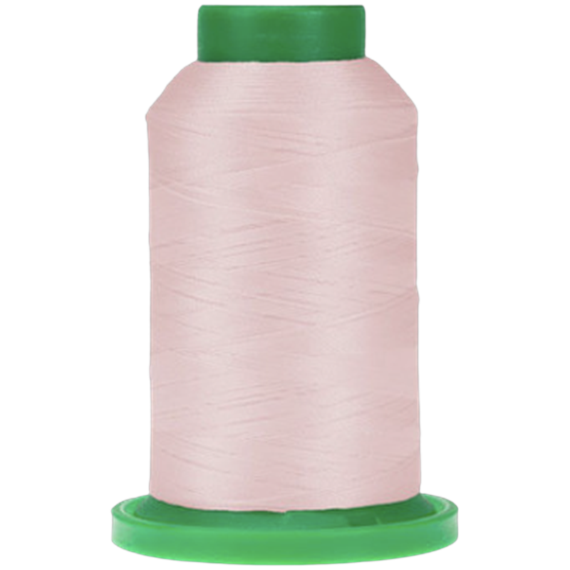 Iced Pink ISACORD embroidery thread spool