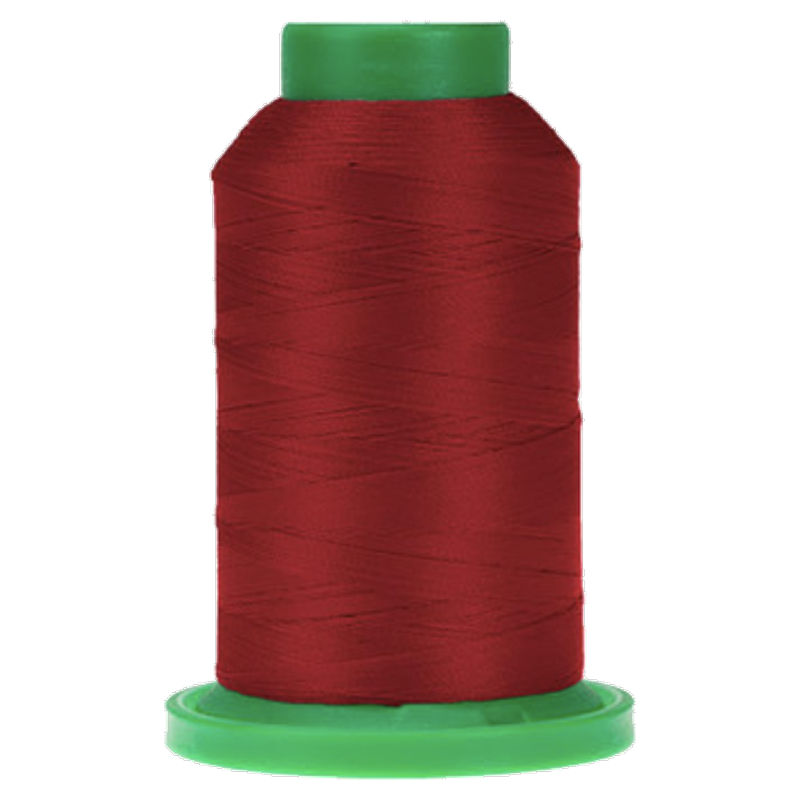 Poinsettia ISACORD embroidery thread spool