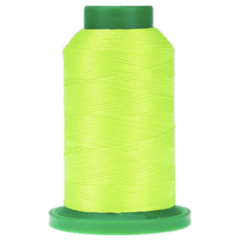 Sour Apple ISACORD embroidery thread spool