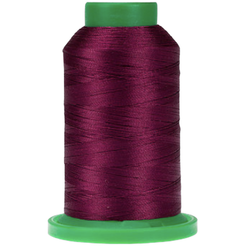 Cerise ISACORD embroidery thread spool