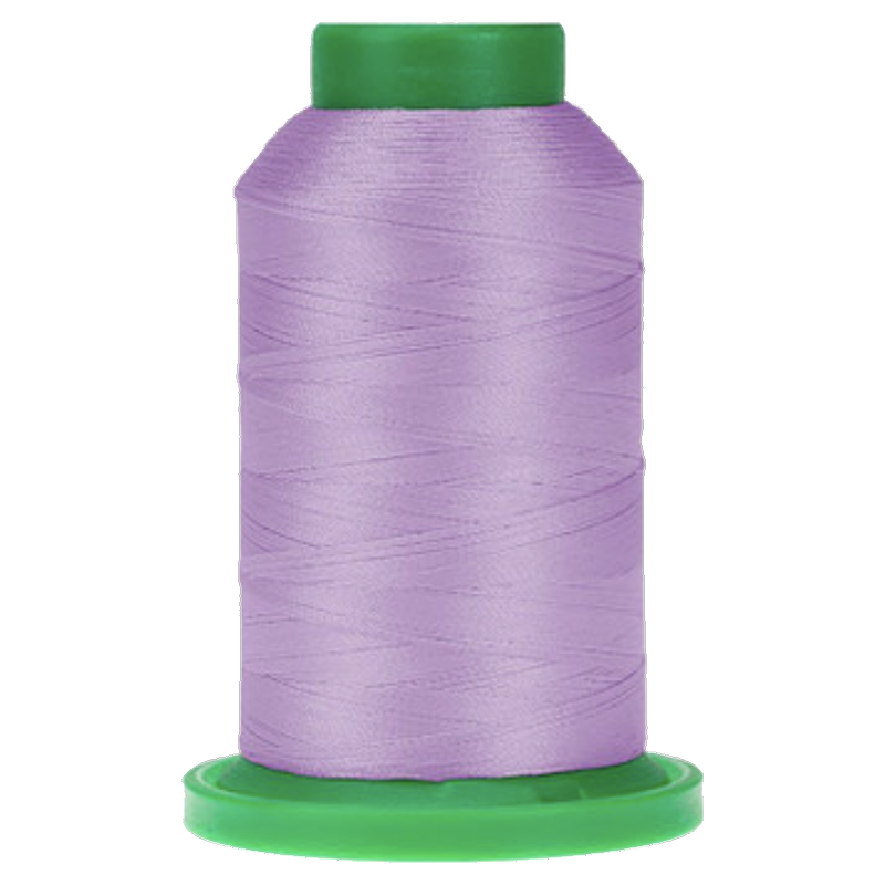 Lavender ISACORD embroidery thread spool