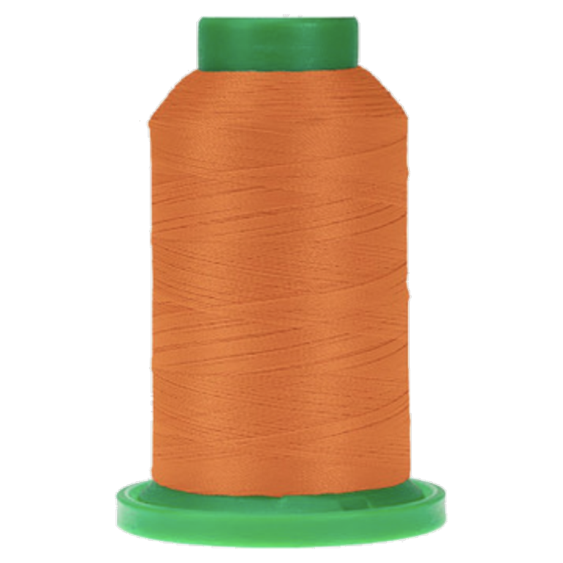 Apricot ISACORD embroidery thread spool