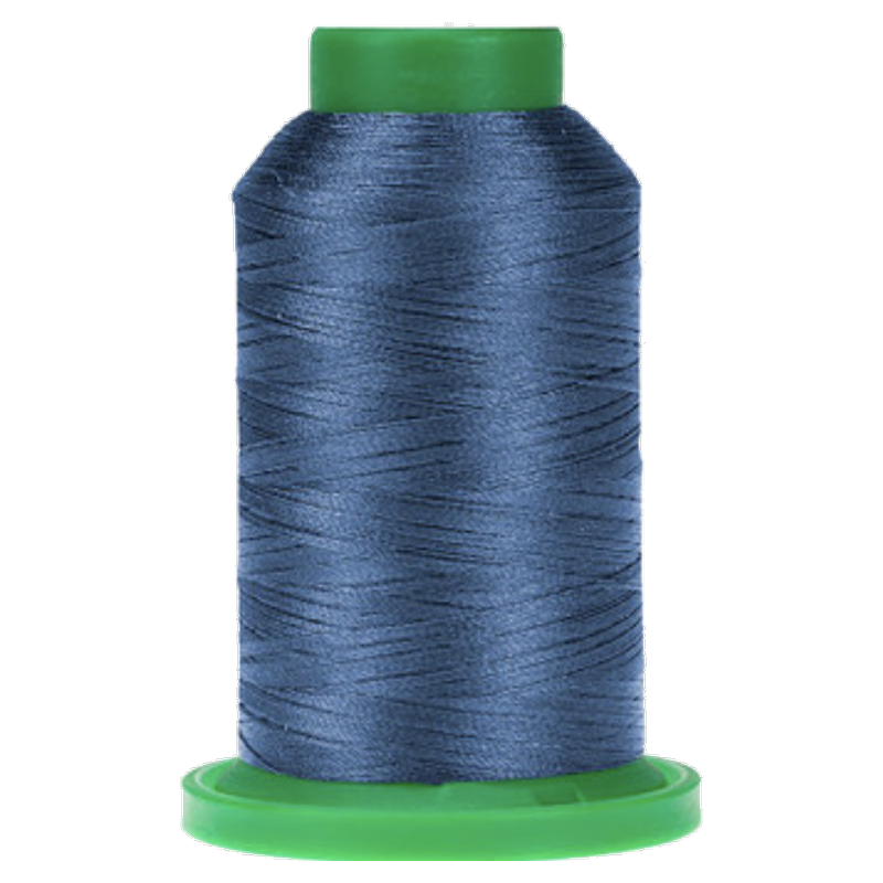 Ocean Blue ISACORD embroidery thread spool