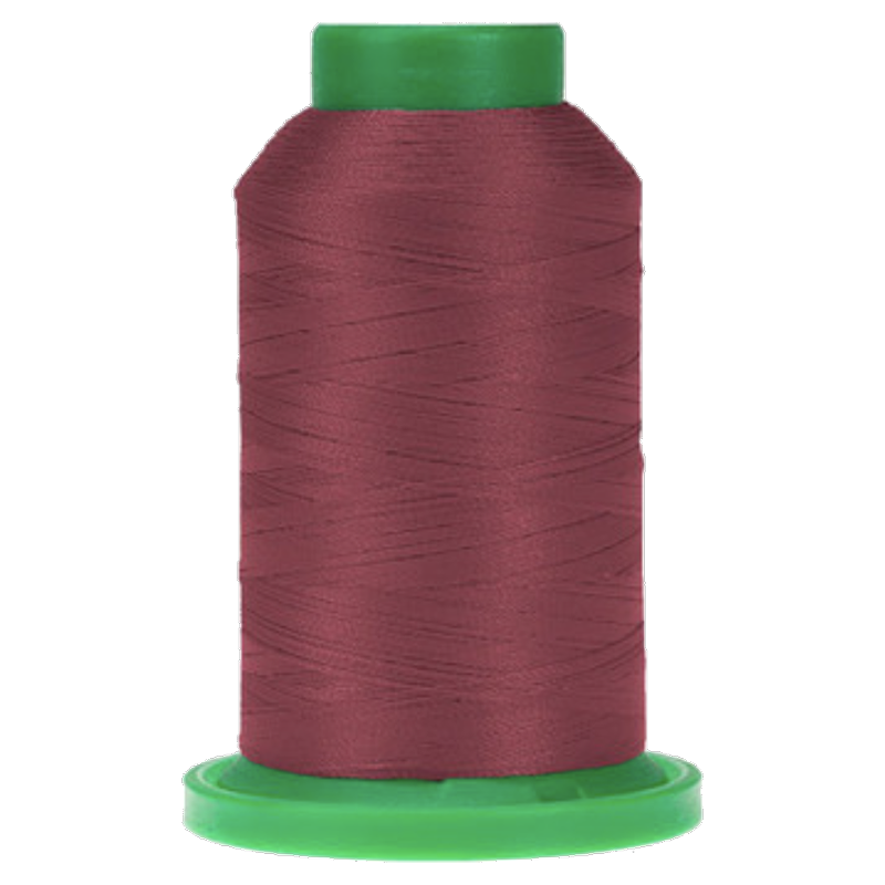 Mauve ISACORD embroidery thread spool
