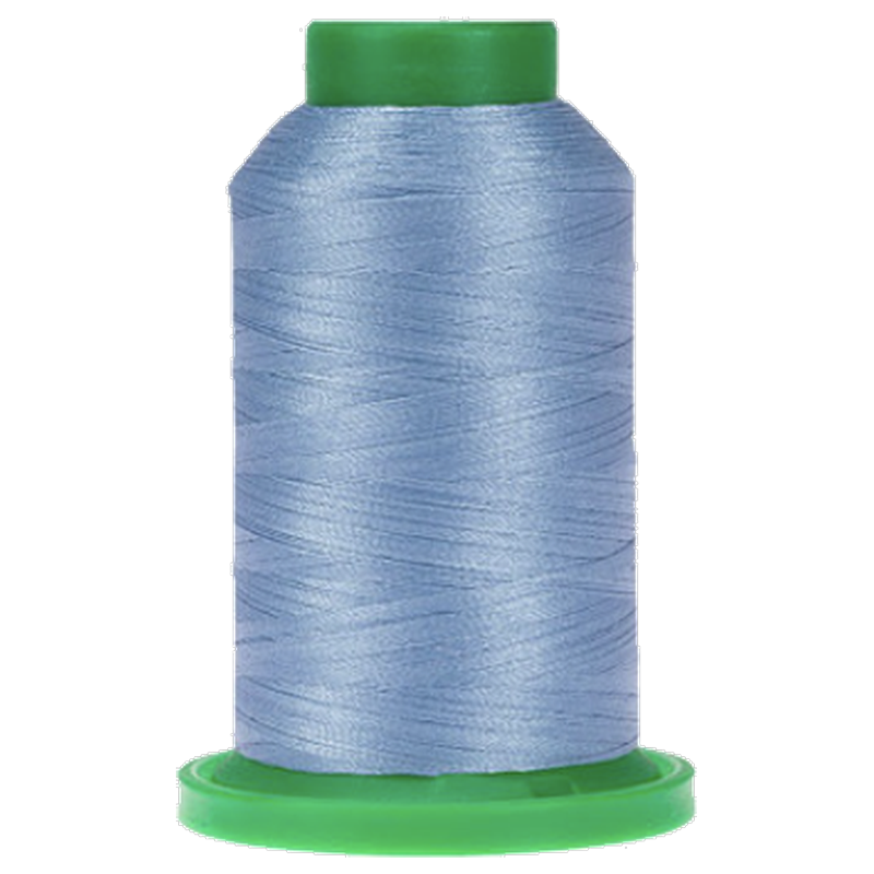 Baby Blue ISACORD embroidery thread spool