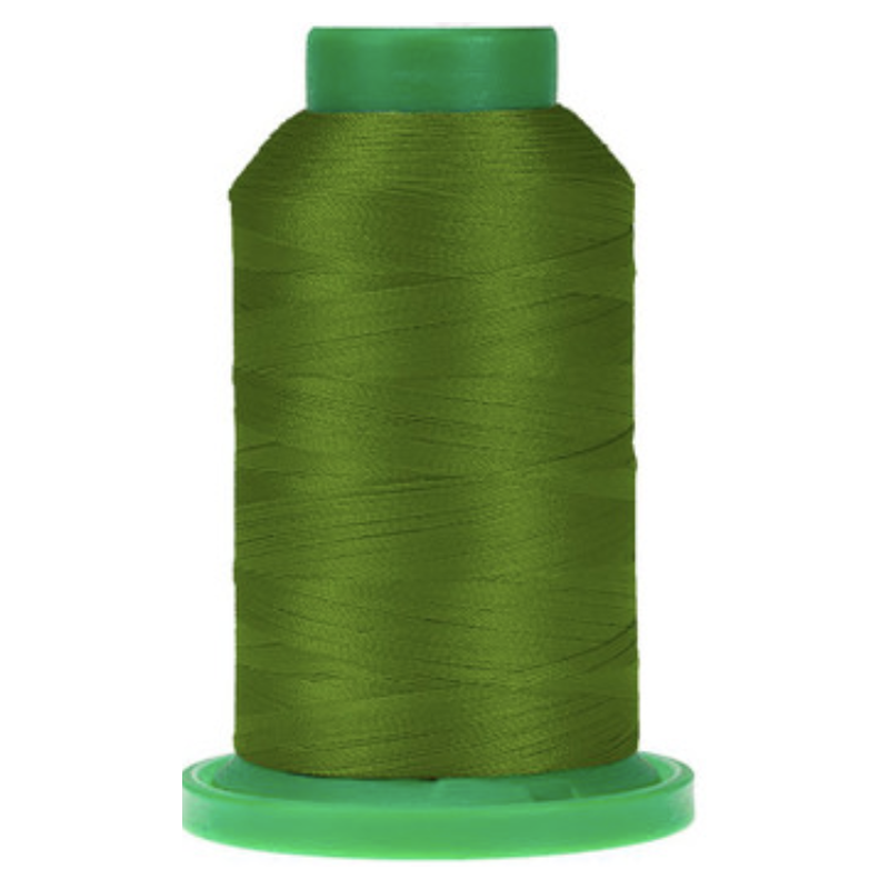 Green Grass ISACORD embroidery thread spool