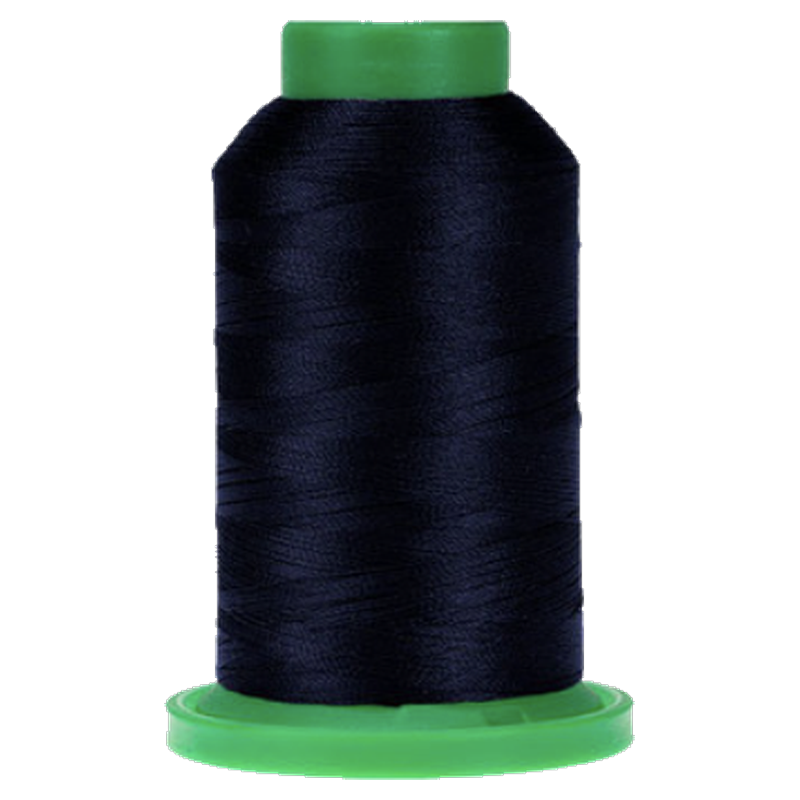 Midnight Blue ISACORD embroidery thread spool