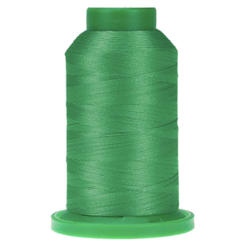 Light Kelly ISACORD embroidery thread spool